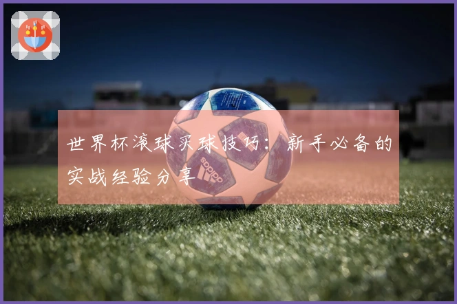 世界杯滚球买球技巧：新手必备的实战经验分享